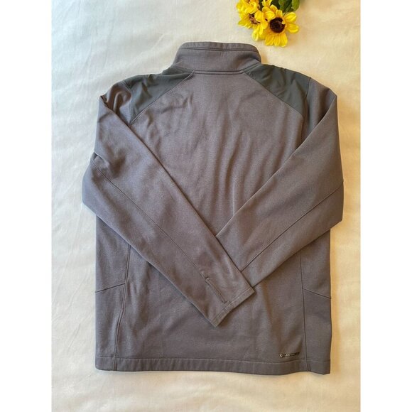 The North Face Men's Gray 1/4 Zip Pullover Fleece Jacket Size Large - Picture 2 of 10